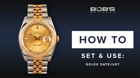 rolex change time|rolex datejust time adjustment.